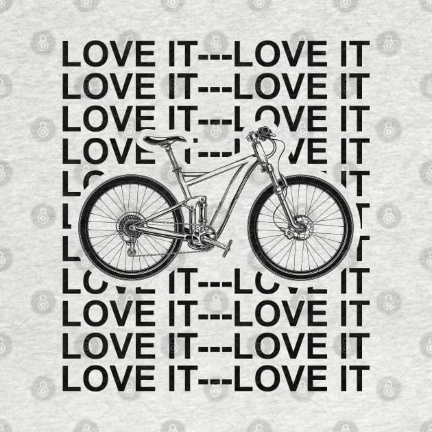 Love Cycling Tee Bicycle Lover by busines_night